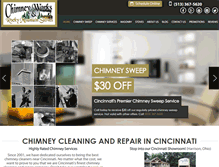 Tablet Screenshot of chimneyworksonline.com